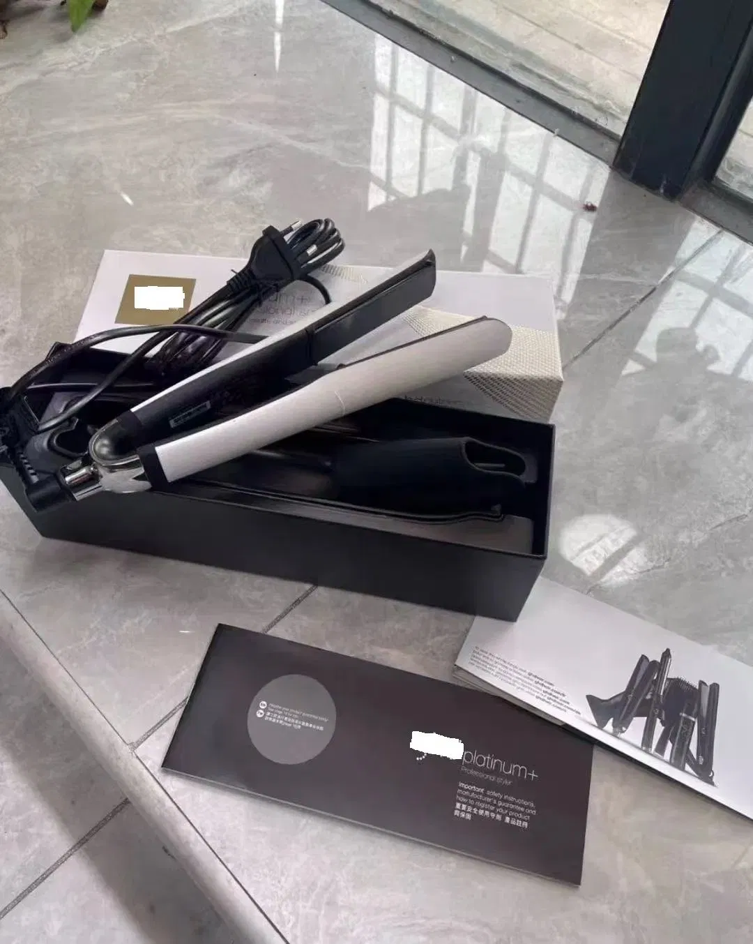 1: 1 Gdh Platinum+ Professional Smart Styler Portable Hair Straightener