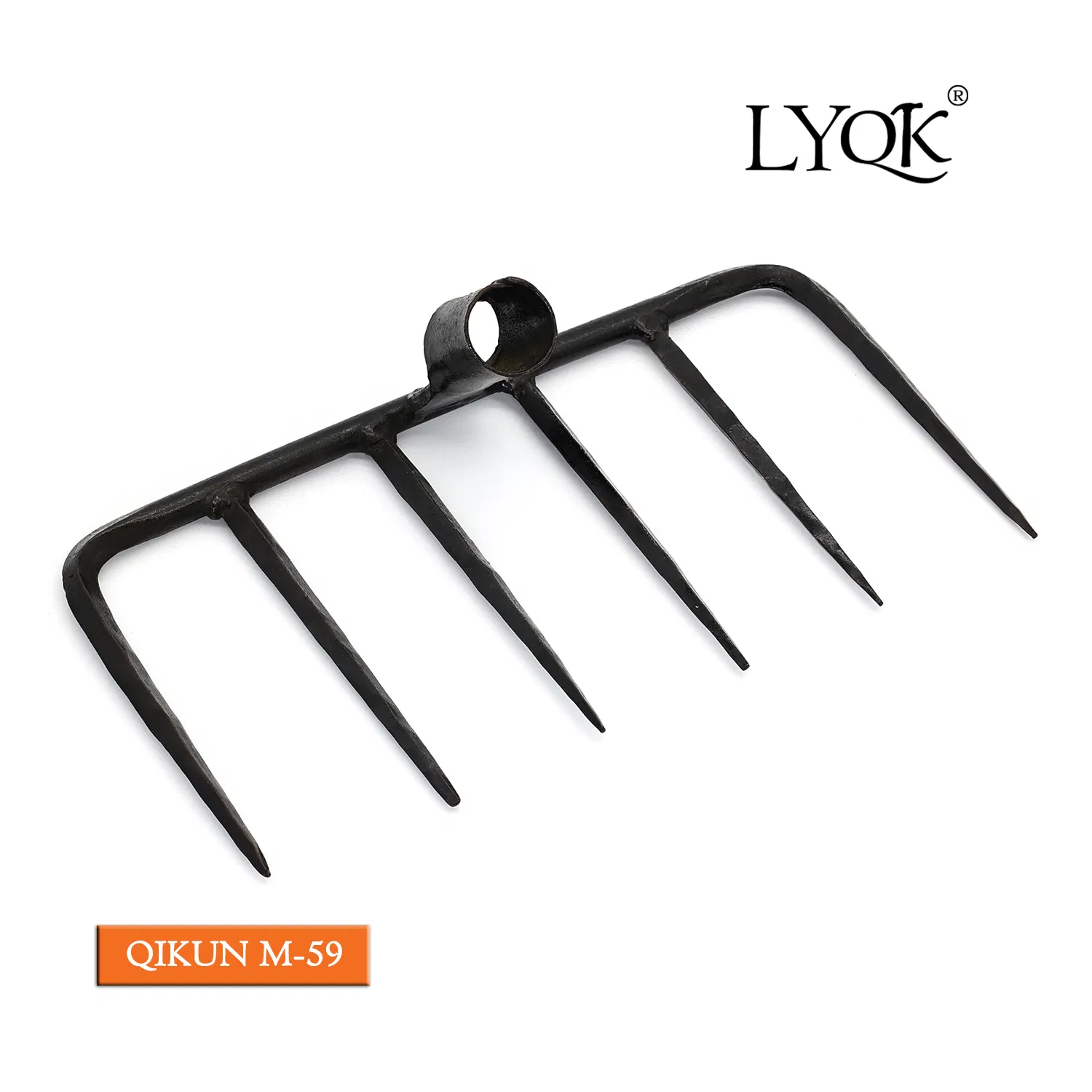 M-58 Manual Drop Forged Agricultural Tool Garden Pointed Steel Rake