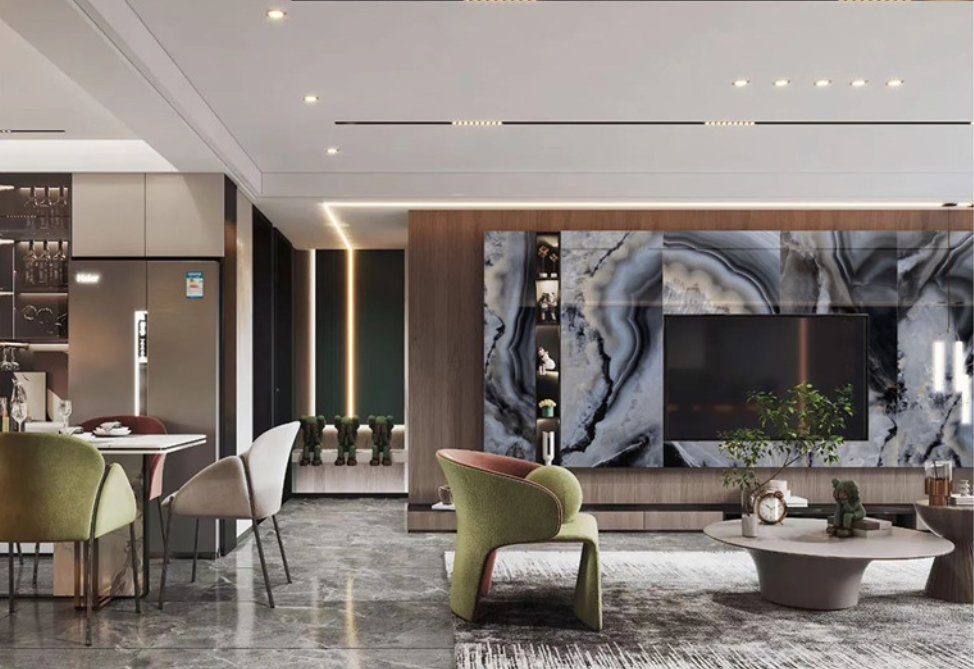 Плитка напольная керамогранит 750x1500 мм под гранит