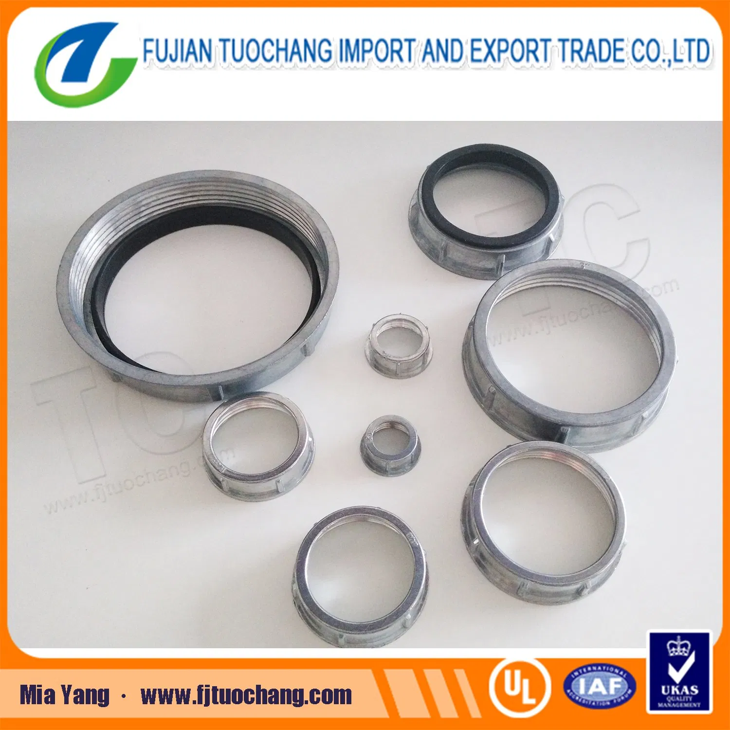 Zinc Die Cast IMC Insulated Conduit Bushing