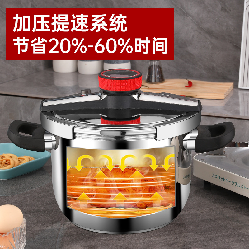 Premium Stainless Steel Pressure Cooker with Custom Branding Solutions