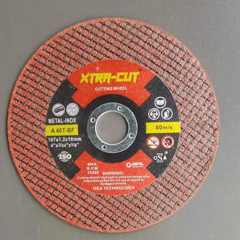 Resin Grinding Wheel 107mm 4inch Cut off Wheels for Metal Angle Grinder