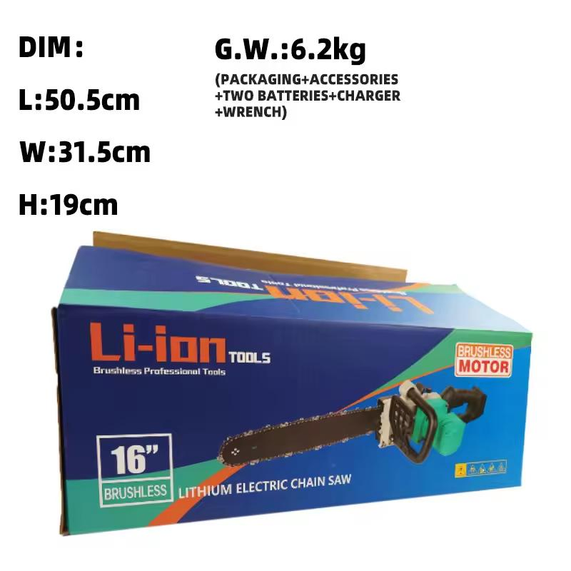 Electric Lithium Chain Saw for Easy Portability