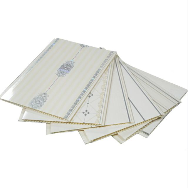 Philippines Market Popular Wooden Color PVC Ceiling Board Lamination