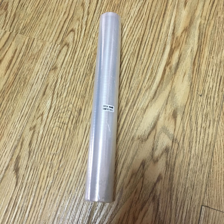 Compostable Cling Film Biodegradable Transparent Stretch PLA Cling Film