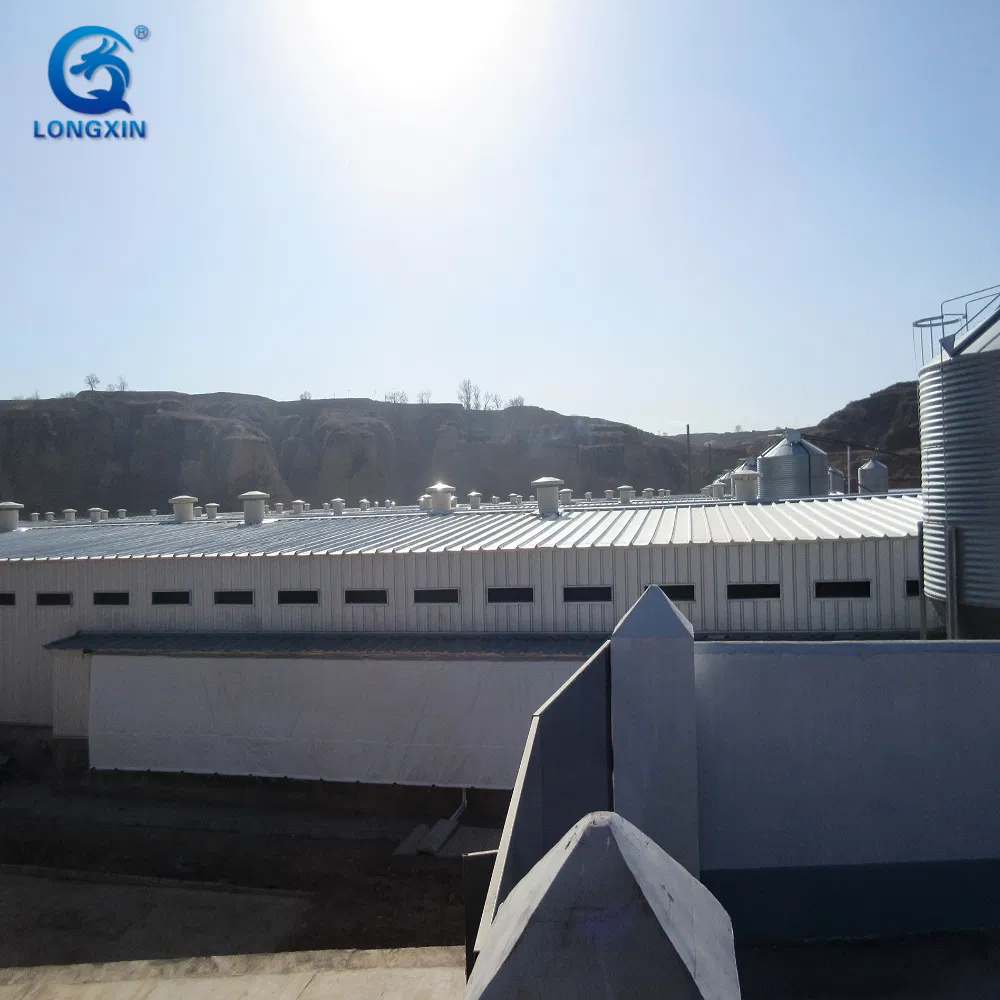 Prefabricated Steel Structure Pig House Farm Pig Farrowing Crate Piggery Shed Pig Farm