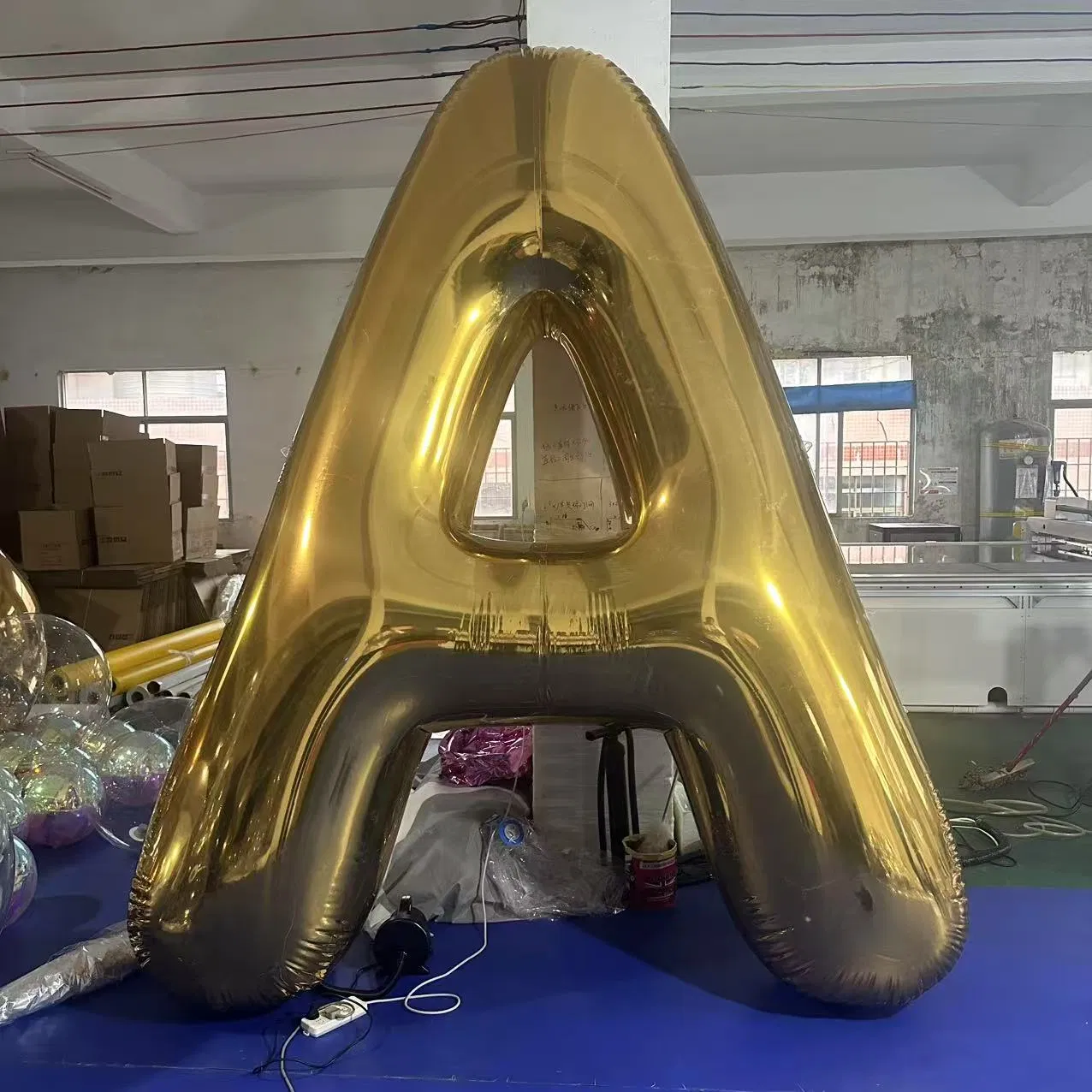Boyi Inflatable Advertising Mirror Letter Balloon Inflatable Reflective Letter
