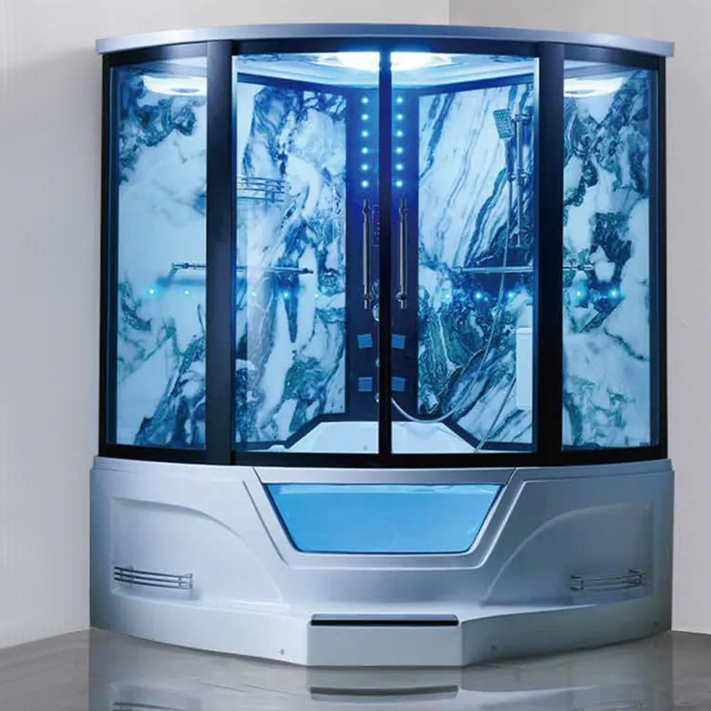 Latest Design Italian Luxury Whirlpool Shower Room Hydro Massage Steam Shower Cabin