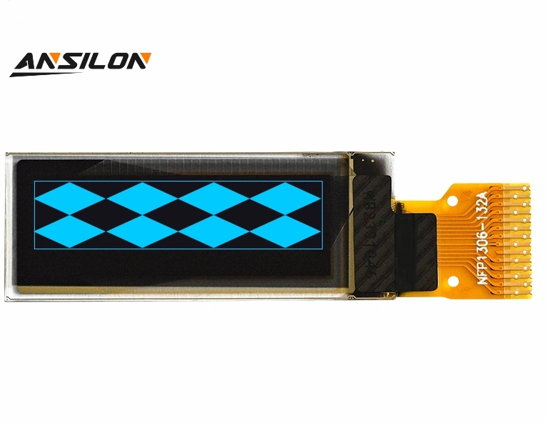 OLED-дисплей 0.91 дюйма 128x32, монохромный