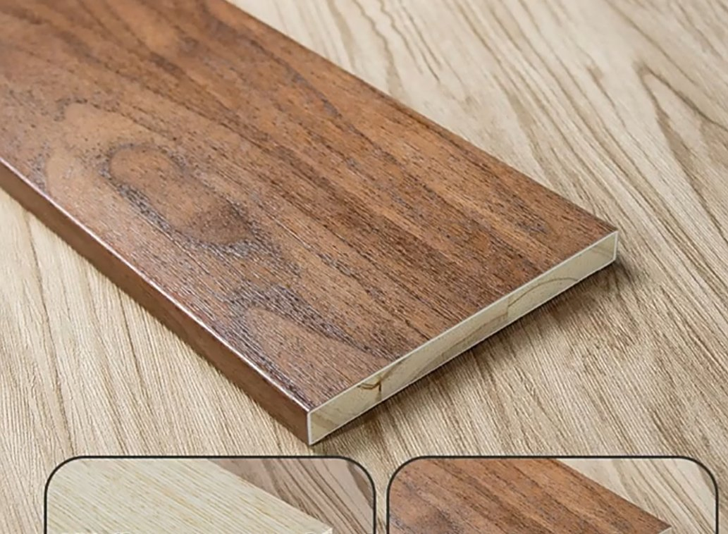 New Design Home Decor White Primed Decorative Furniture Indoor Decoration Door Frame Wall Trim Baseboard Wood Moulding Molduras Pared