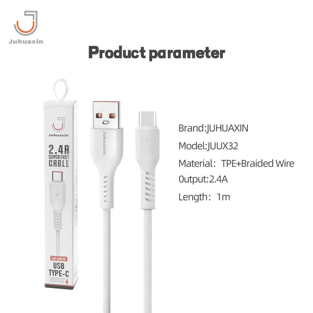 Кабель USB-iPhone Juhuaxin 5A для быстрой зарядки
