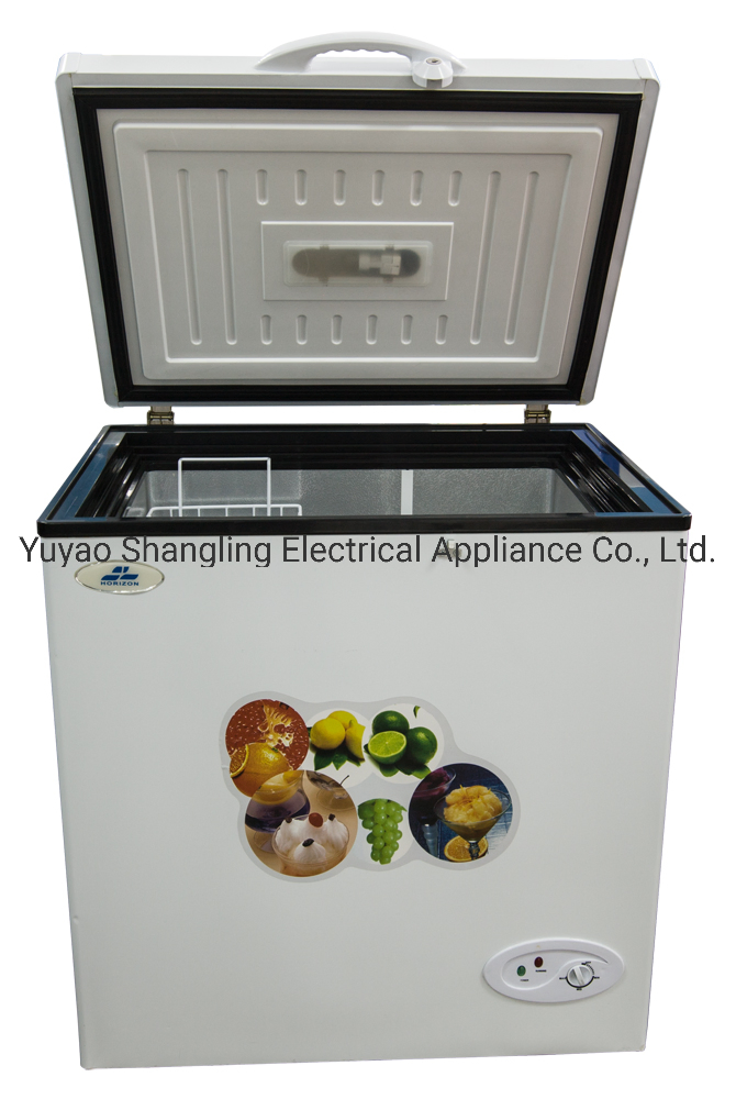 Popular Use Domestic Deep Solid Door Chest Freezer