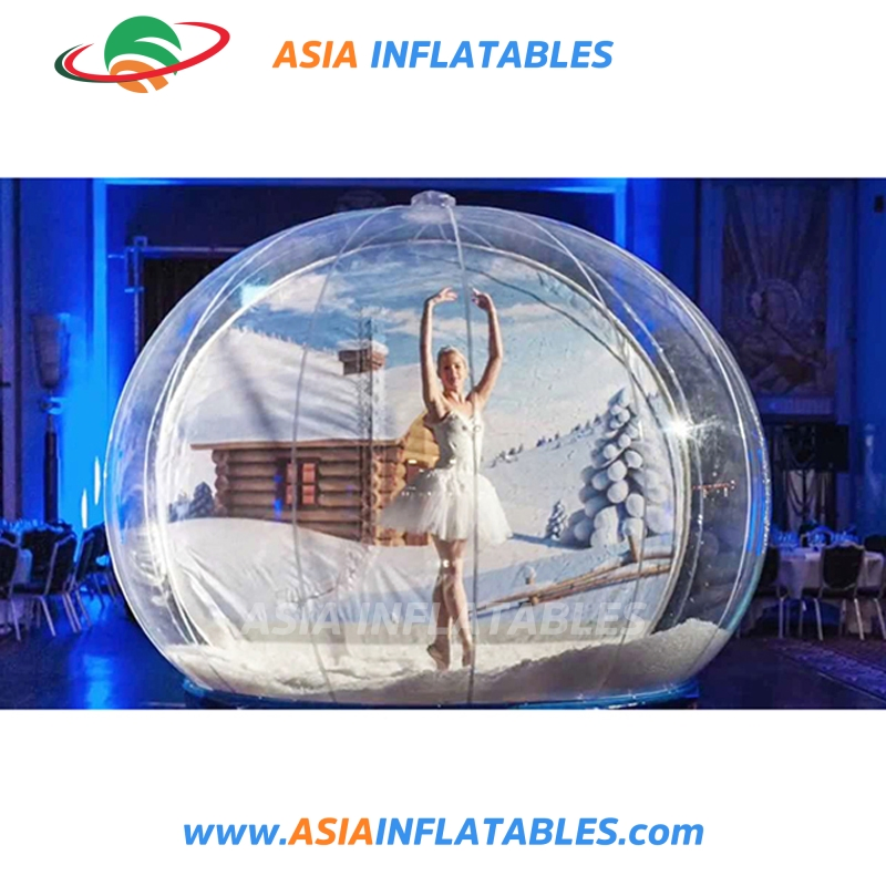 Inflatable Snowing Globe, Christmas Show Ball Dome for Decoration