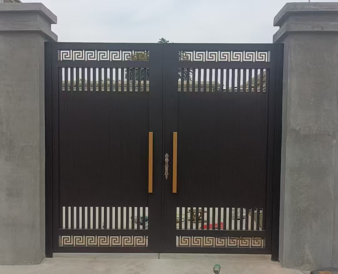 Metal Window Aluminum Alloy Aluminum Art Household Entrance Door