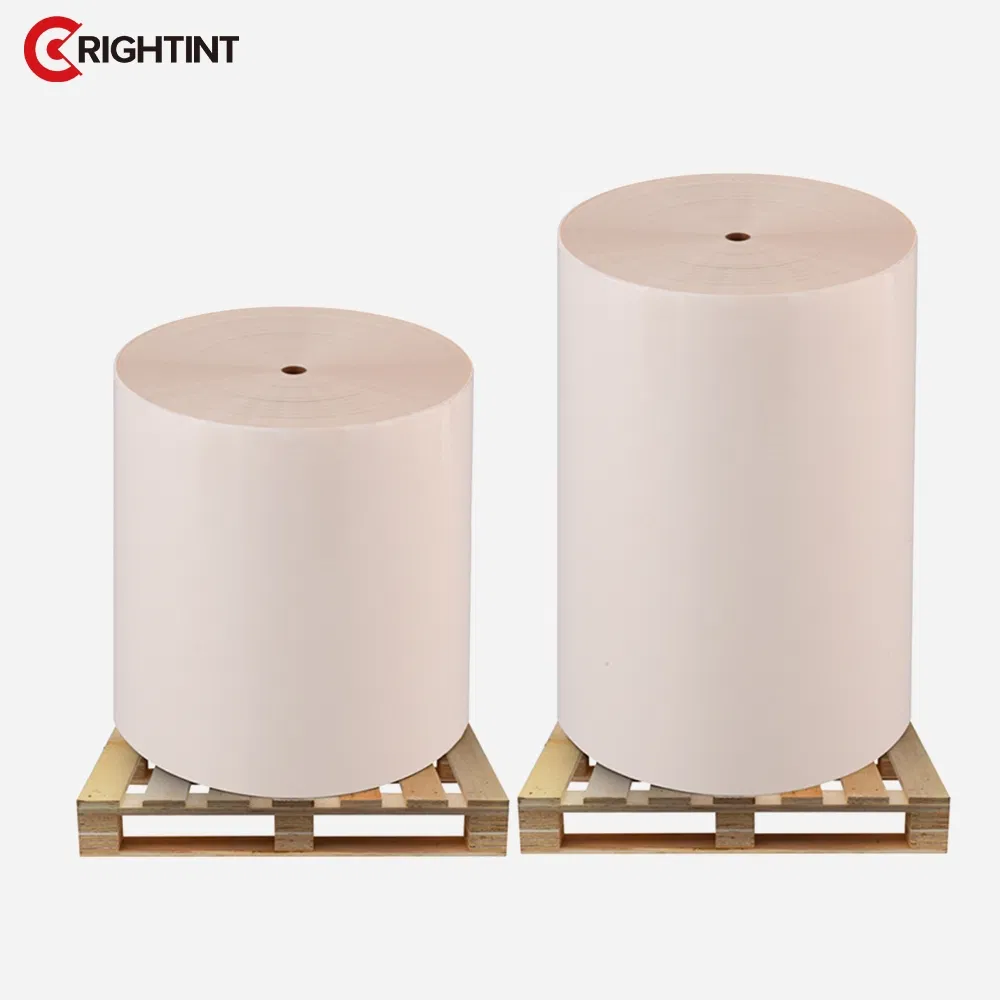 Wholesale label material for industrial safety markings vinyl sticker paper roll