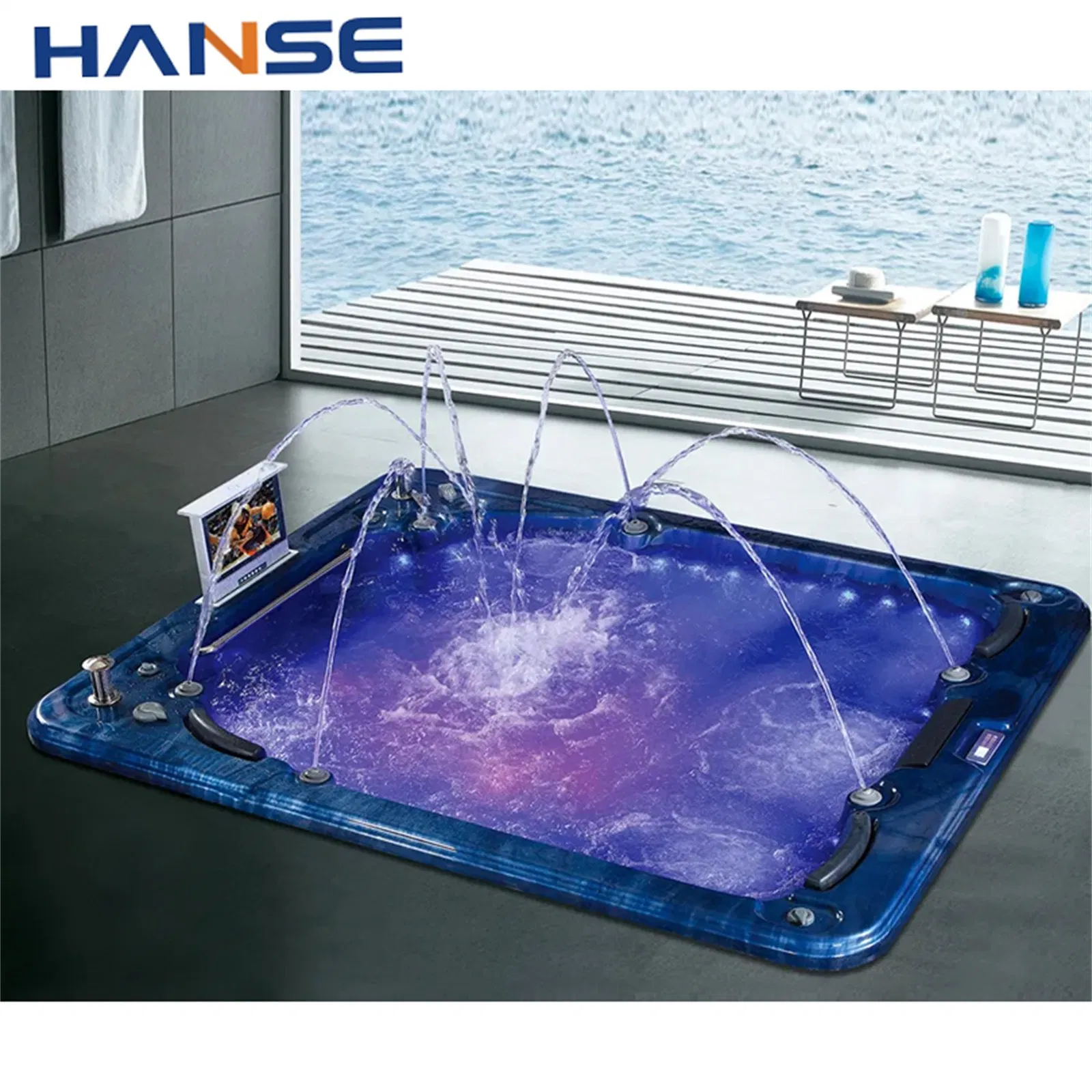 Гидромассажная ванна Balboa с системой управления и ТВ