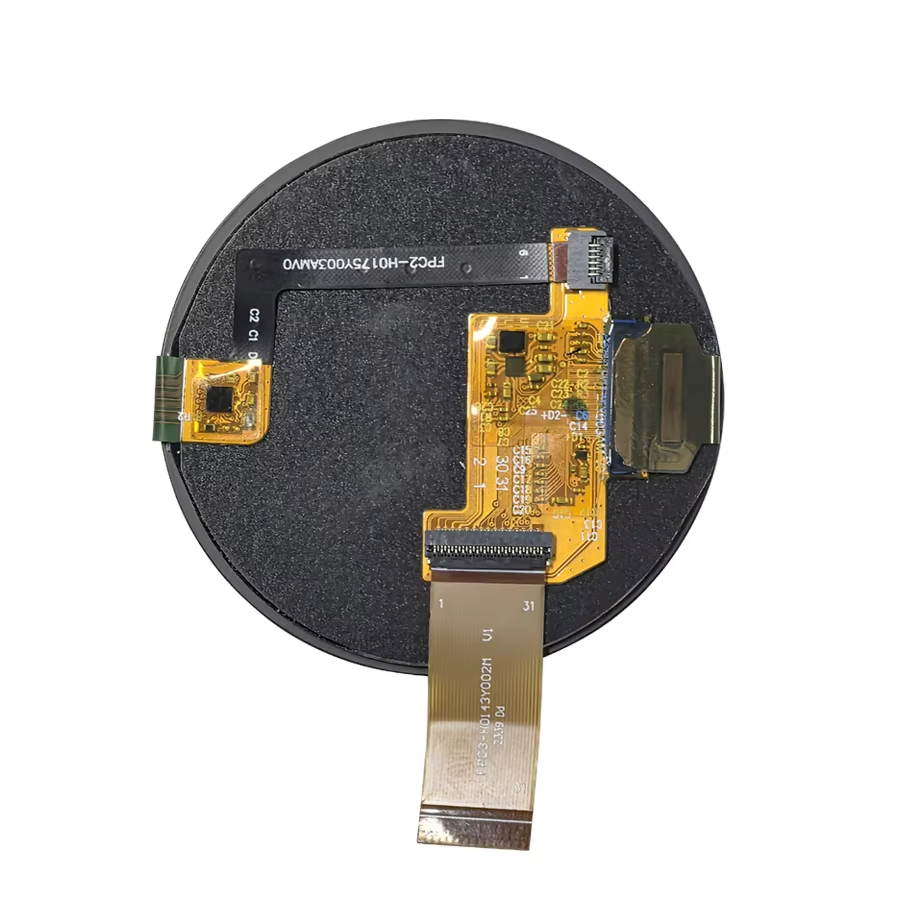 1.75 дюйма OLED дисплей 466x466 с сенсором