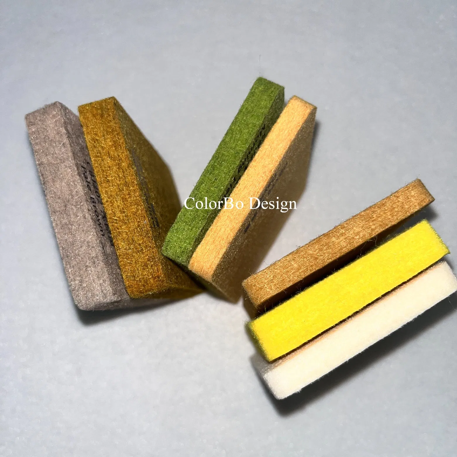 Eco-friendly CBH03 Clear Orange Decorative Material Polytester Fiber 12mm Panel