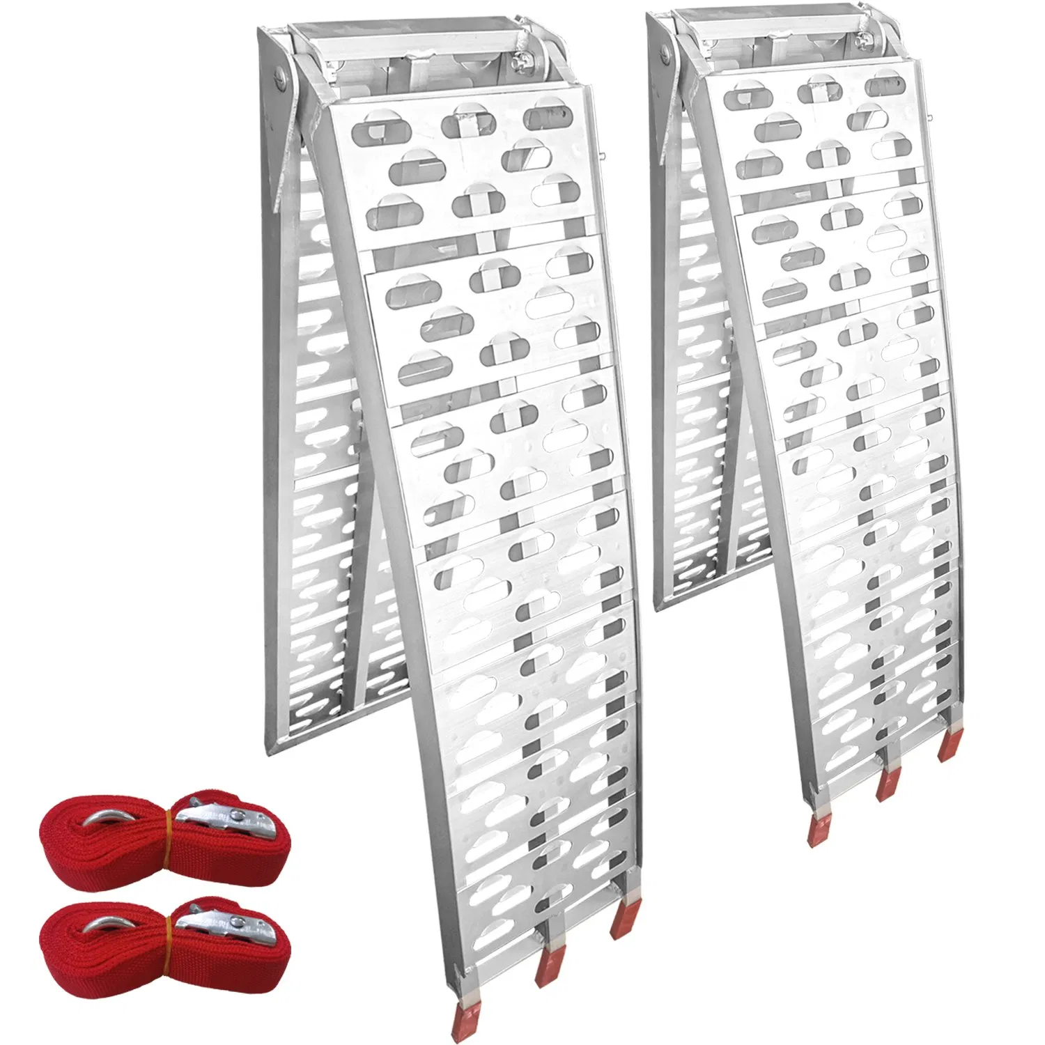 Складная алюминиевая рампа для погрузки мотоциклов и квадроциклов