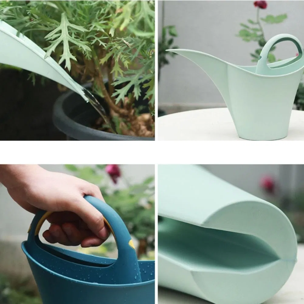 Watering Can with Handle Easy Pour 2L Long Mouth Abrasion Resistant Ci24802