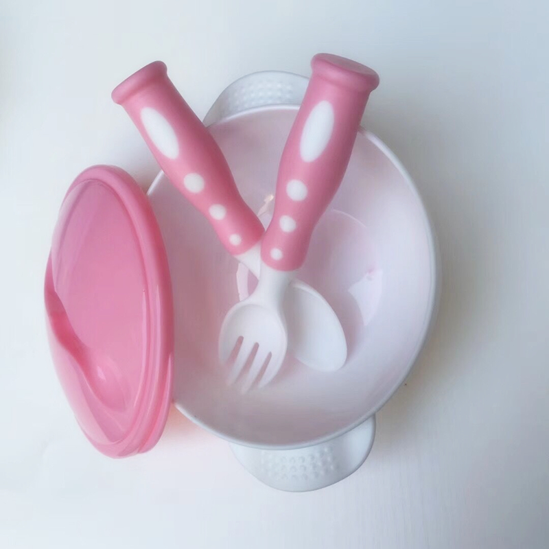 Anti-Slip Stay Put Suction Colorful Unbreakable Baby Feeding Bowl