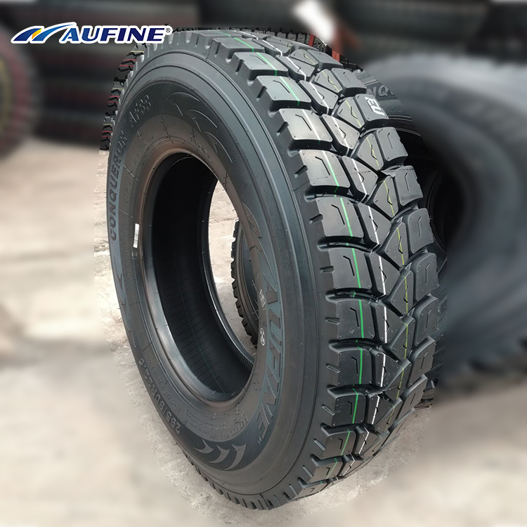 Aufine 13R22.5 315/80R22.5 AF88 Good Durability Truck Tyre with Extra-Thick Sidewall