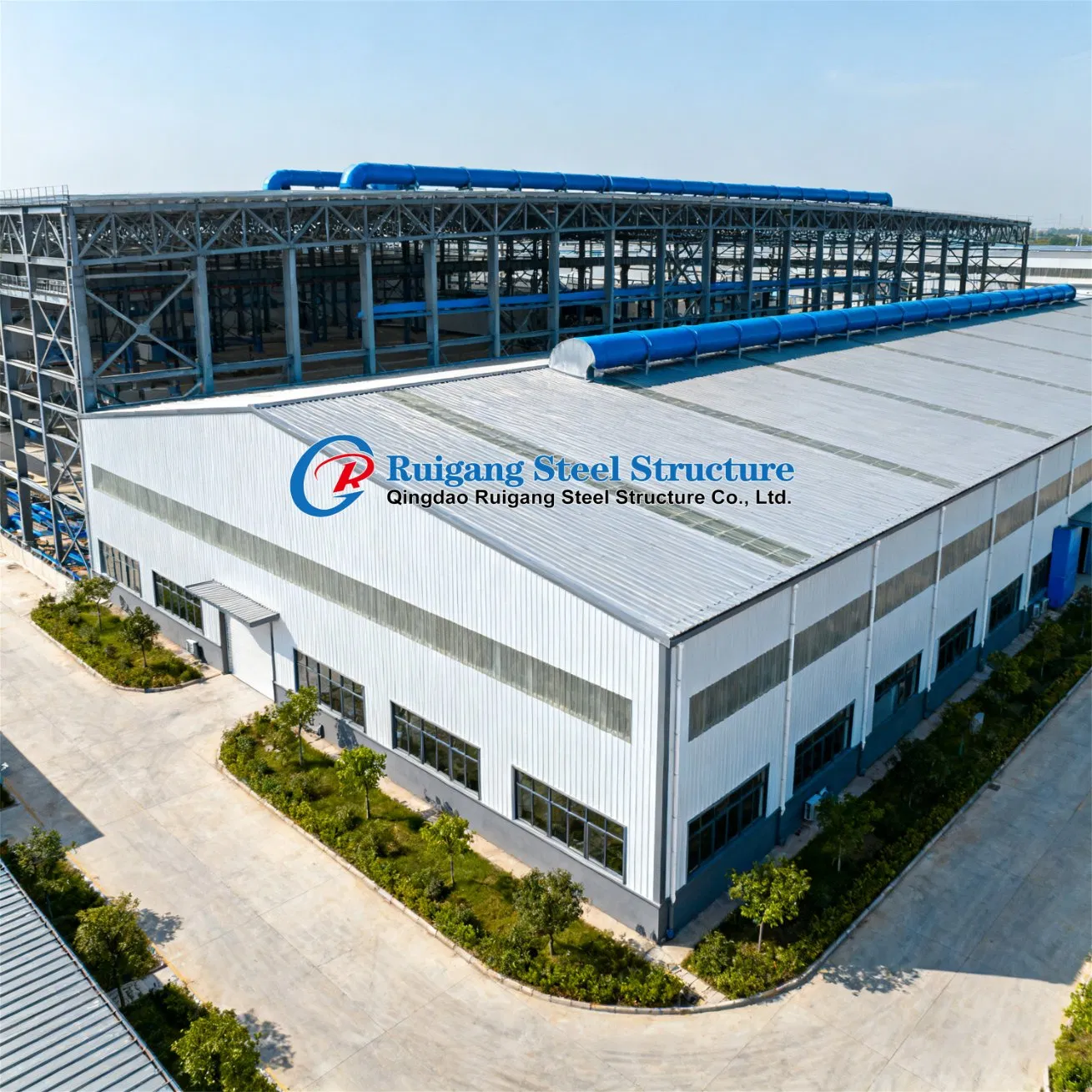 Prefab Large Span Customized Prefabricated Steel Structure Warehouse