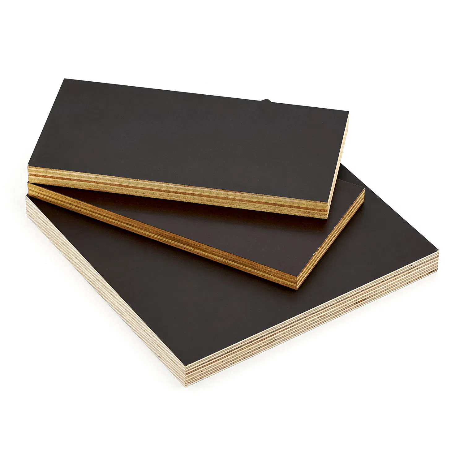 Customization Color Thickness Size E0 1 White Black Veneer Melamine 4X8 Laminated Cheap Wood Grain HDF Plywood Sheet Board Price