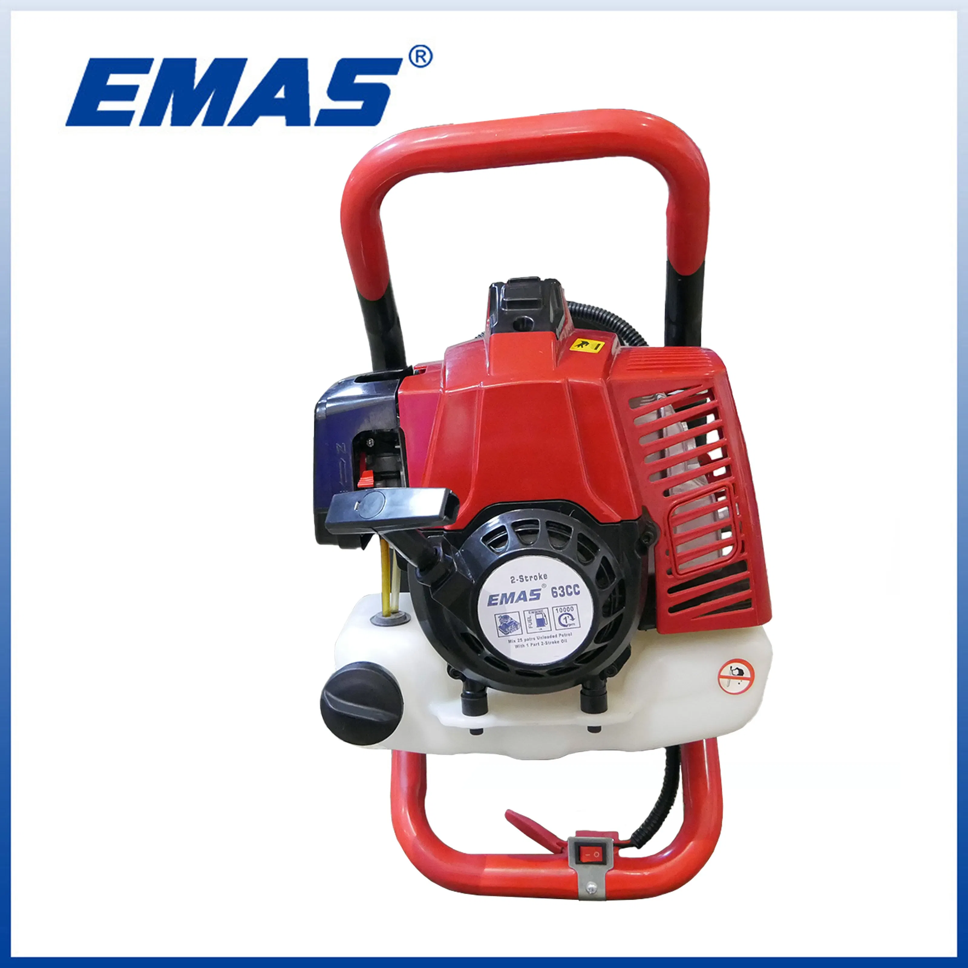 63cc Earth Auger Drill Digger Hand Push Hole Digger Ground Drill