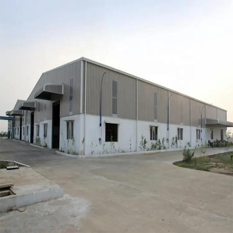 Steel Structure Prefabricated Metal Construction Steel Frame Factory Building