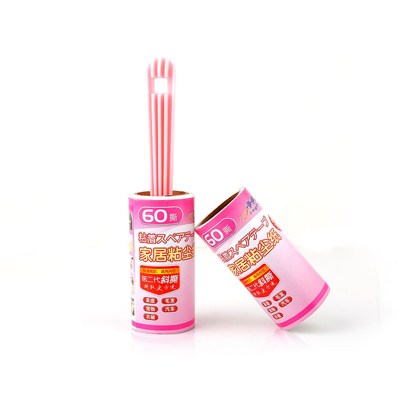 90 Sheets Adhesive Sticky Paper Cleaner Lint Roller for Pet Hair Removal