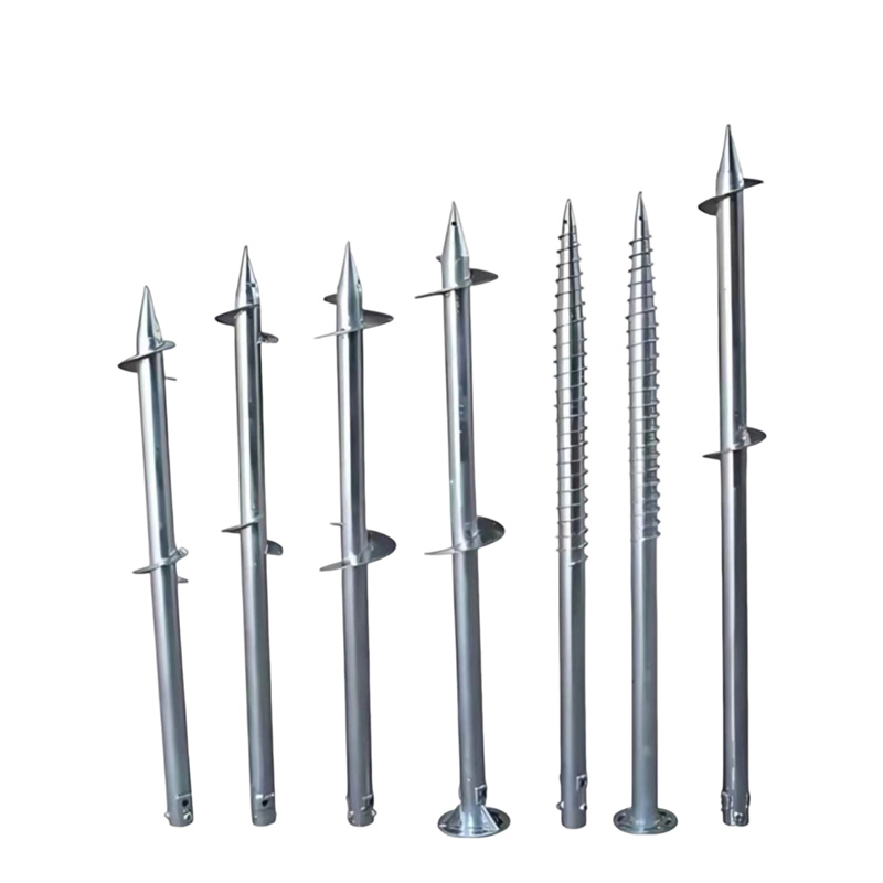 Винтовая свая оцинкованная для солнечных электростанций