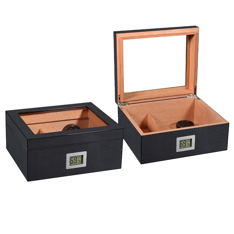 Assorted Colors High Glossy Painting Cigar Wooden Storage Cigar Humidor Box