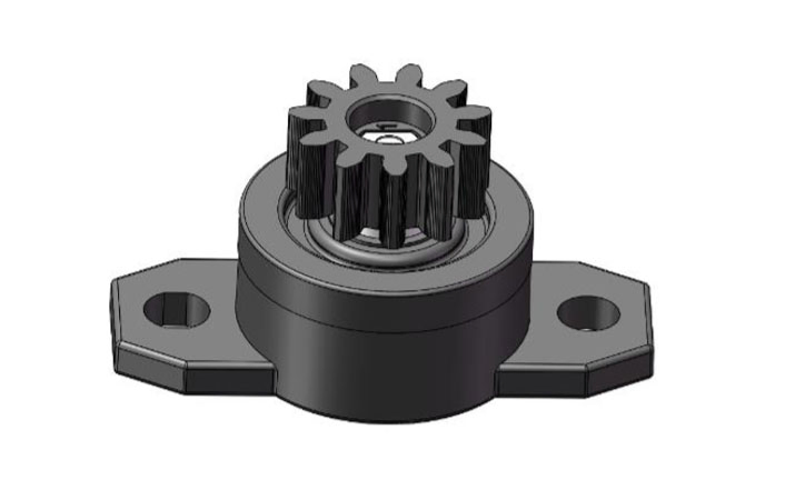 Plastic Hardware Rotary Damper for Washing Machine