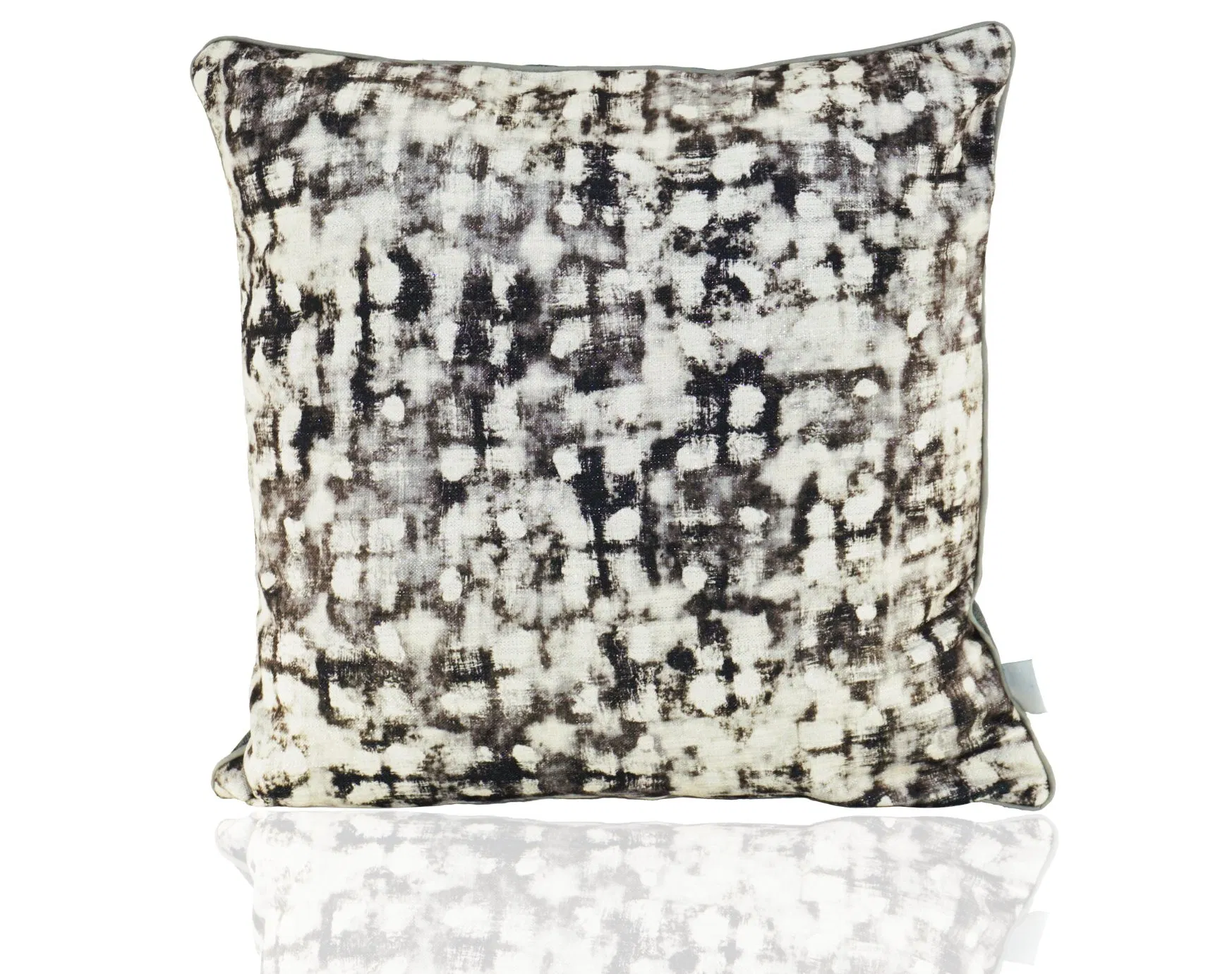 Chenille Pattern with Metallic Yarn Customized Designs Pillow Cover
