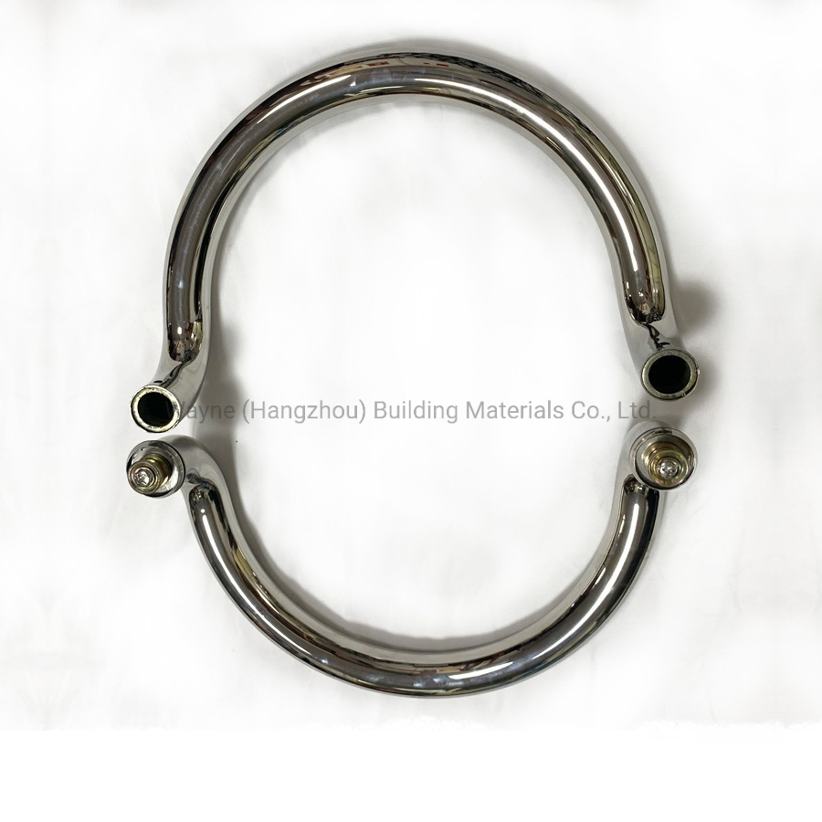 D Type Handle All Kind of Style Custom Brass Aluminum Shower Room Handle Stainless Steel Sliding Pull Glass Door Handle Vsh2114