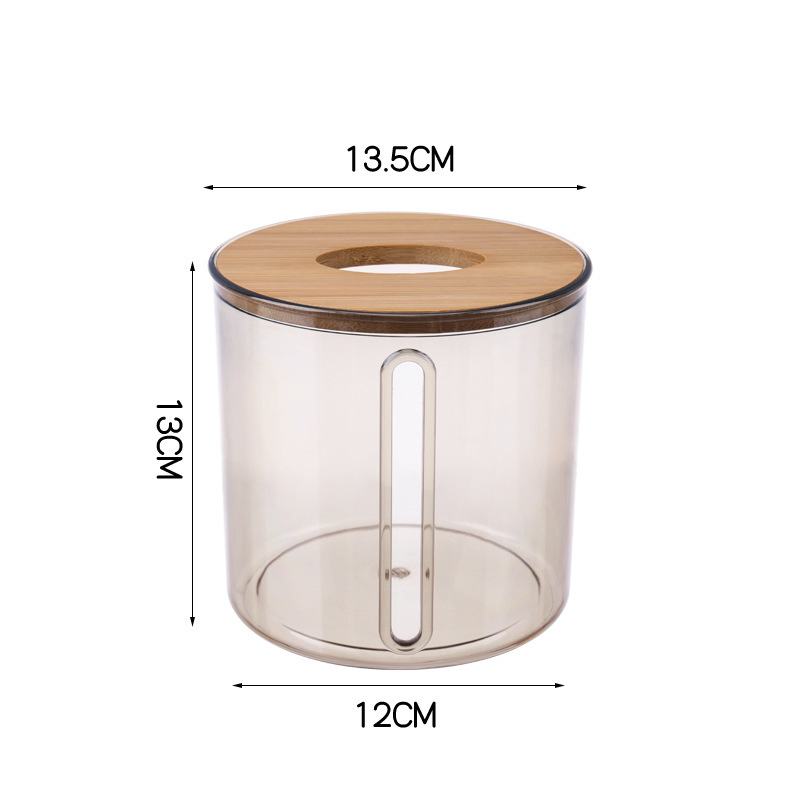 High Quality Transparent Creative Household Storage Tissue Box