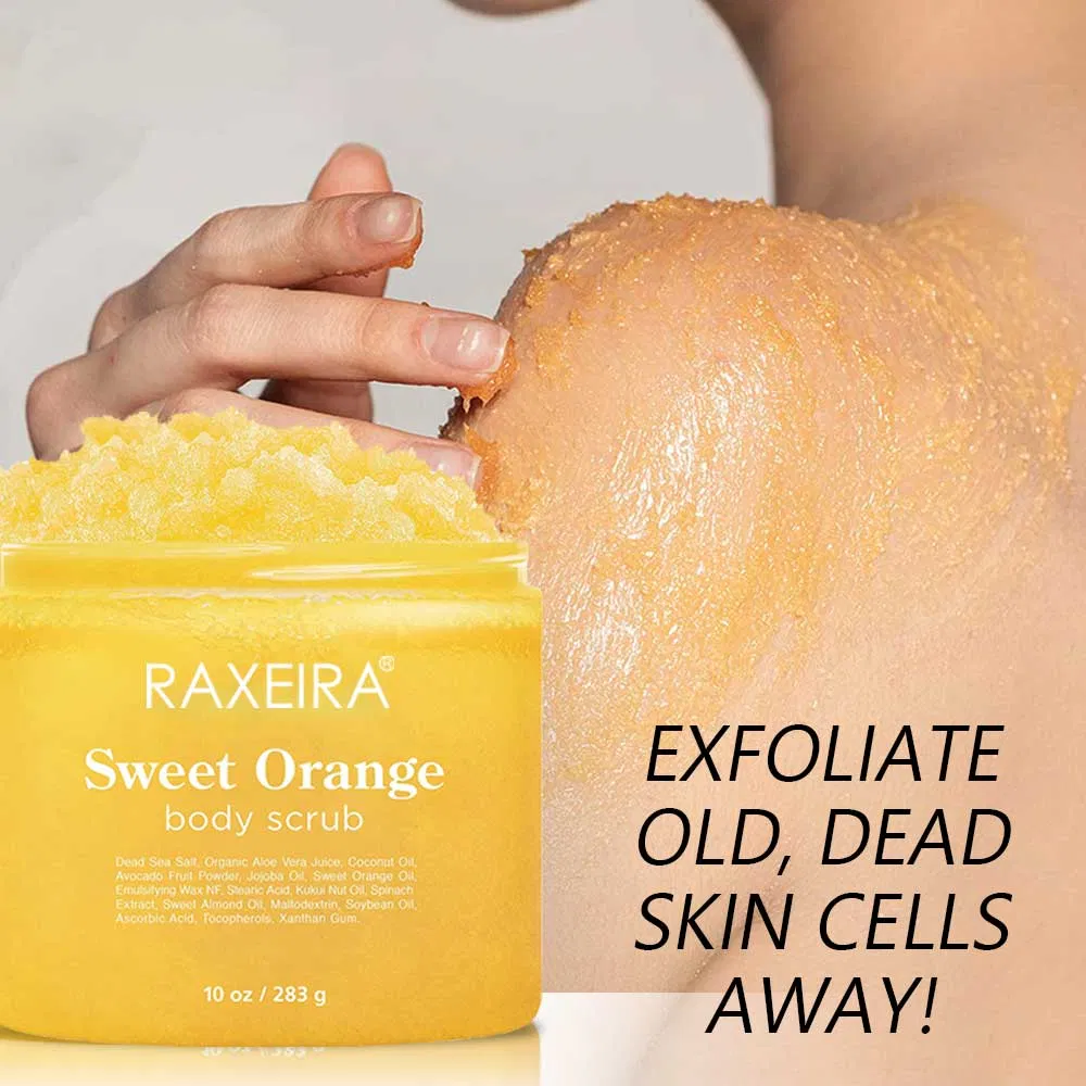 Nourishing and Exfoliating Pure Sweet Orange Body Scrub for All Skin Types