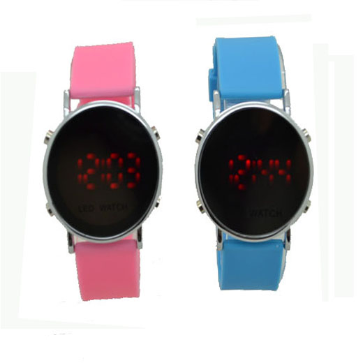 Fashion Quality Children Silicone Mirror LED Watch (MIC-299)