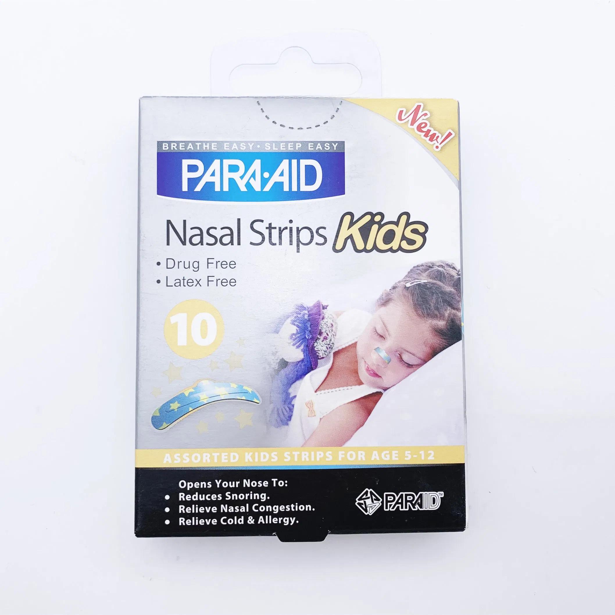 OEM Flexible Self-Adhesive Breath Cartoon Nasal Strips for Kids