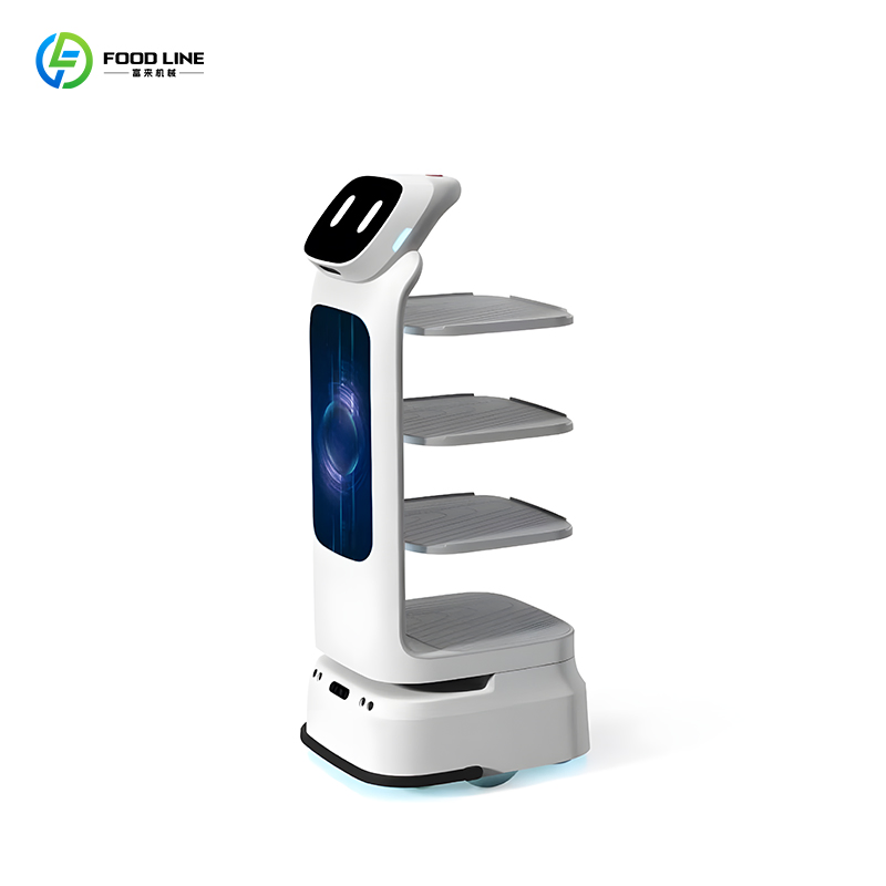 Ai Powered Intelligent Hotel Food Delivery and Serving Robot