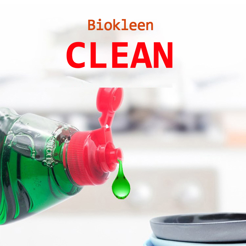 Biokleen 32.7 FL Oz Refreshing Rain Scent Dishwashing Liquid Dish Soap