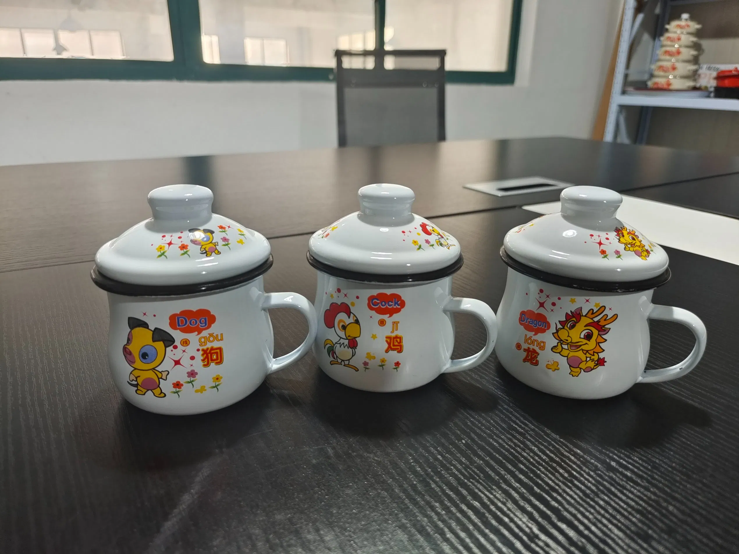 Bellied Mug with Lid, Lid Coffee Mug, Lid Enamel Bellied Mug, Gift Mug, Couples Mugs with Lid