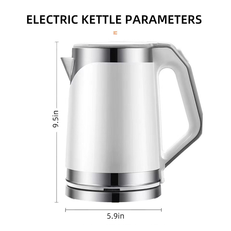 Square Smart Electric Kettle 1.7 Liters 2200W Metal China Wholesale Tuya Square Electric Kettle with Temperature Control