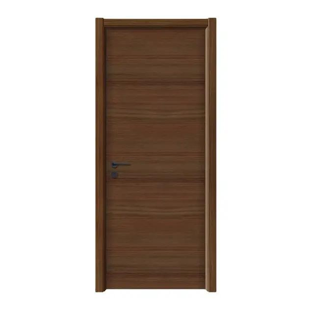 Wood Plastic Composite Door Wooden Panel WPC Door