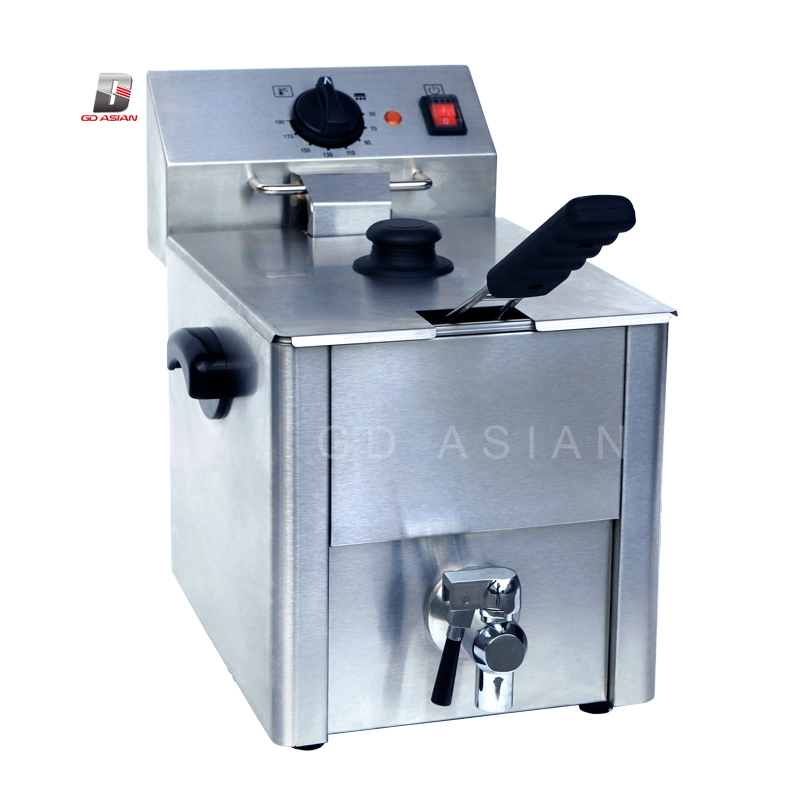 8L*2 Double Commercial Stainless Steel Electric Fryer