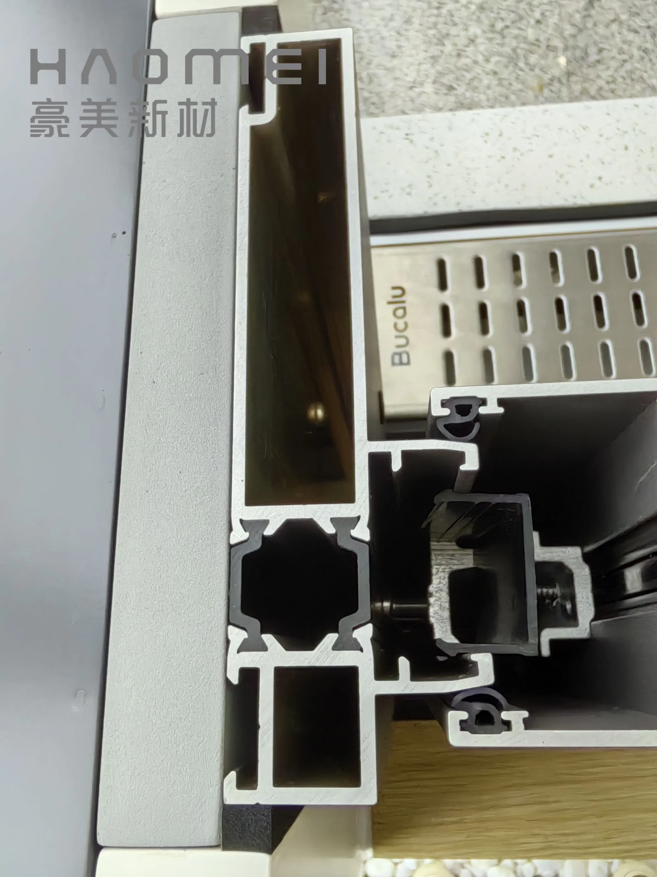 Factory Direct Supply Curtain Wall Section for Office Building