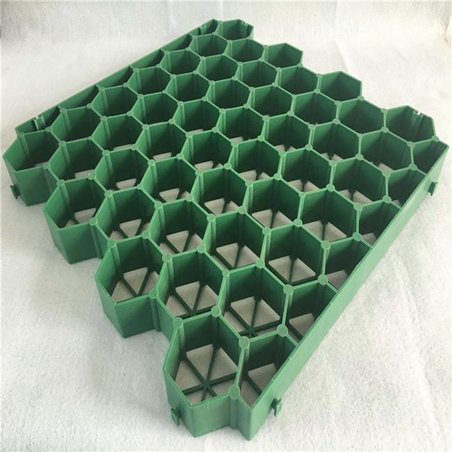 Dual-Purpose Eco-Friendly and Durable Permeable Pavers Grass Paver Grid for Parking Lot Greeining