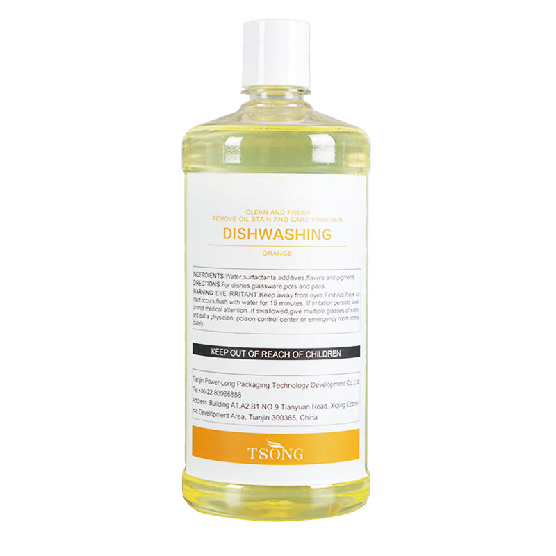 Orange Scented Automatic Dishwasher Detergent Liquid Soap