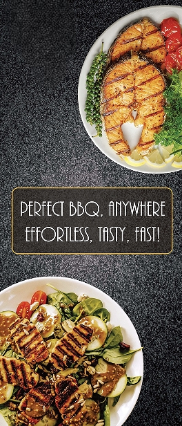 Stainless Steel Panini Grill Press, Aluminum Lifting Rod, Sandwich Maker Press, Contact Grill, Non-Stick Grill, 60-Minute Timer, 180 Degrees Opening